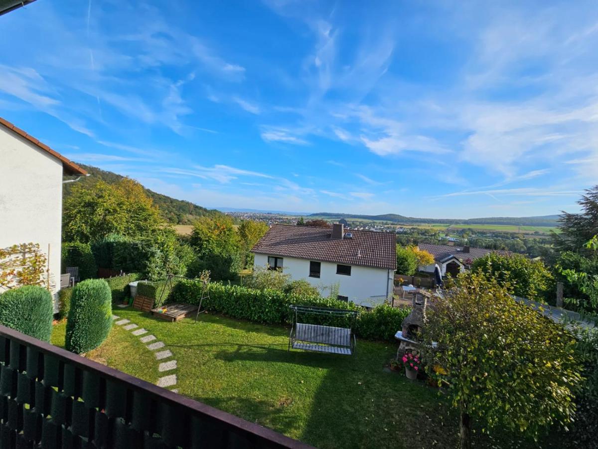 Ferienwohnung Talblick Ahnatal Exterior foto