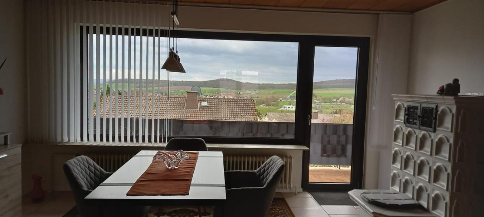 Ferienwohnung Talblick Ahnatal Exterior foto